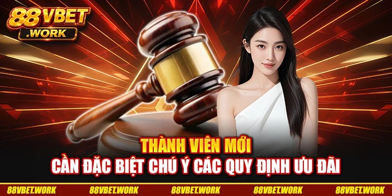 Thành viên mới cần đặc biệt chú ý các quy định ưu đãi Thành viên mới cần đặc biệt chú ý các quy định ưu đãi